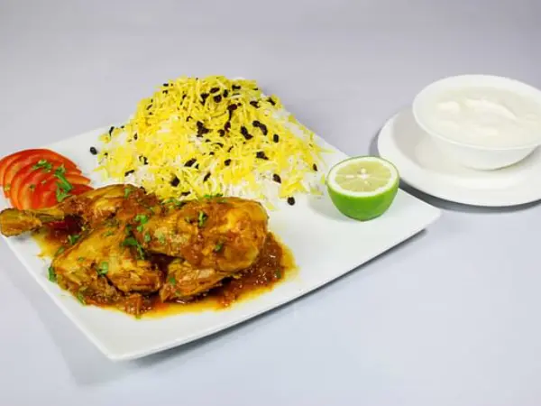 Saffron Chicken Rice